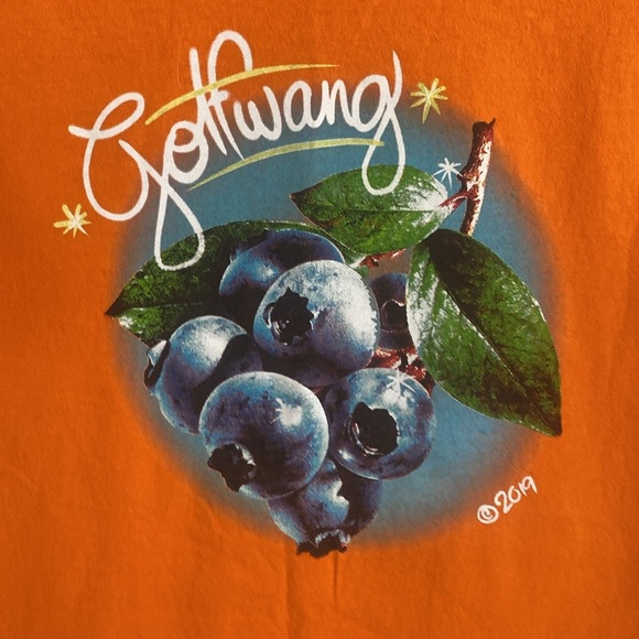 Golf Wang Men’s Orange Graphic T Shirt Size M - Picture 2 of 8